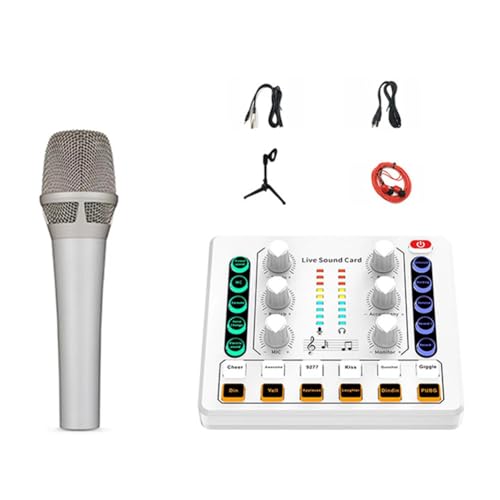 M8 Live Sound Carte avec connexion sans fil Bluetooth pour mixage direct