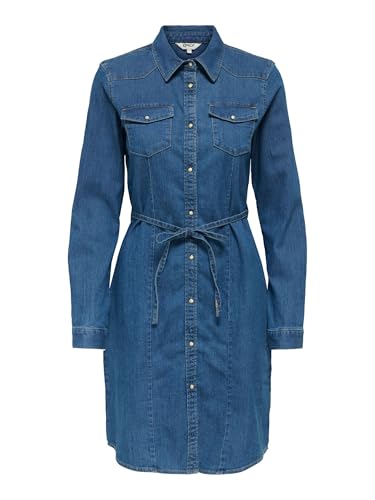 ONLY Female Jeanskleid ONLSASIA Kurzes Kleid