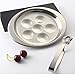 HAN SHENG Stainless Steel Escargot Plates, Set of 2 (6 Wells Each), Snail Trays for Restaurant, Hotel, Catering