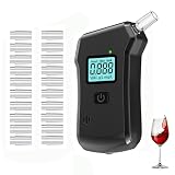 Merwlukt Alkoholtester mit 20 Mundstücke, Polizeigenau Promillemessgerät