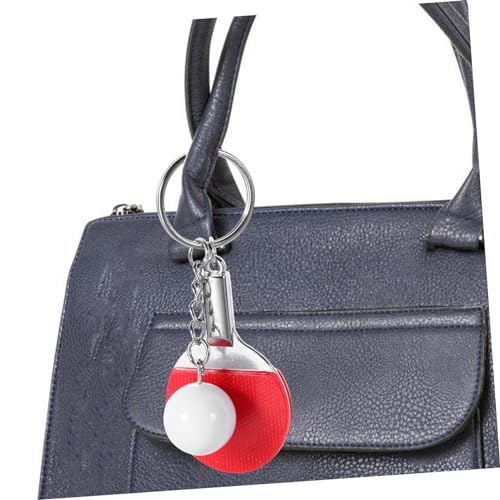 Pendentifs de clé forme de petite balle de ping-pong lot de 18 - 5