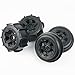 Front Rear Sand Paddles Wheels Tires for HPI KM Baja 5B SS 24mm hex