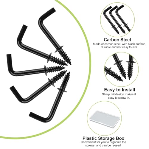 UFURMATE Screw in Hooks - Image 4