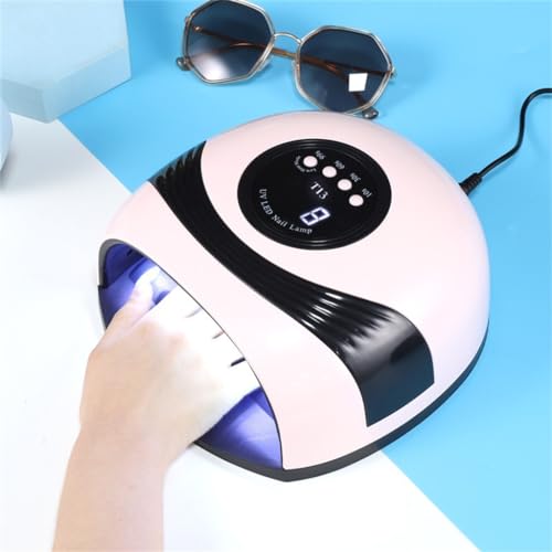 High-Power-158W-Nail-Therapy-Light-with-LCD-Display-UV-Nail-Therapy-Machine-Quick-Drying-Nail-Baking-Light
