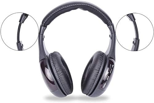 Diagram showing various audio connection methods for Rybozen MP1 headphones