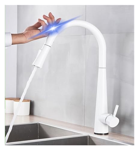Robinet pivotant noir mat anti-calcaire pour éviter les traces