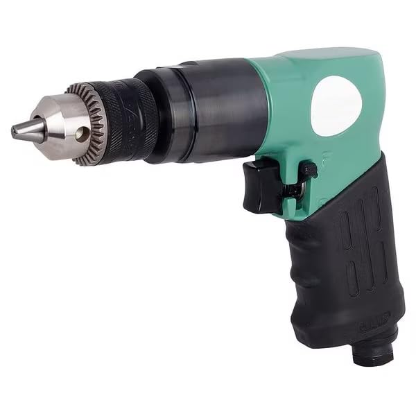 Air Drill, Keyed, 3/8 In, 1800 RPM, Mfr: 21AA73-A