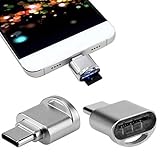 Convertit USB Type-C en lecteur de carte mémoire Micro SD.