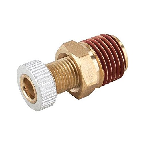 Speedway Motors Cooling System Bleeder‑Drain Valve 1/4 Inch NPT 3 PK Universal Brass Coolant System Air Bleed and Drain Valve, 1/4″ NPT Thread Automotive Engine Cooling