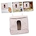 SUPVOX Feeder Bag Hanging Bunny Feeder for Guinea Pigs Chinchillas Small Pets Washable Material for Gardens Balconies Space-Saving Design