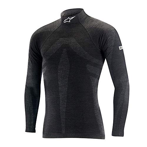 Alpinestars ZX TOP EVO V2 LS SFI - BLACK/GRAY - X/2X