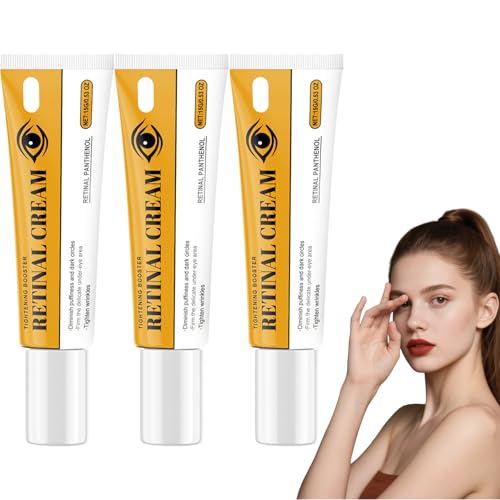 Retinal Shot Tightening Booster, 2025 Nuevo suero de refuerzo de piel retinol, crema avanzada para reparación de ojos, suaviza las líneas finas y tonifica la piel, reafirmante y antiedad (3 unidades)
