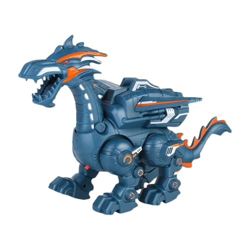 Generico Dinosaurio Caminando - Juego educativo con luz spray, dinosaurio robot para niñas de 3 a 12 años, diseño duradero con funciones interactivas, juego divertido para la sala de juegos doméstica