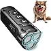吠え抑止装置 犬の望ましくない行動を停止します：吠える、飛び跳ねる、攻撃的、超音波式 犬 無駄吠え防止 安全無害 USB充電式 犬の訓練用 led懐中電灯付き 日本語取扱説明書付き