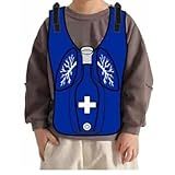 Heimlich-Anti-Erstickungs-Trainingsweste, Trainingsweste zur Simulation von Atemwegsverlegungen für Lehrdemonstrationen B