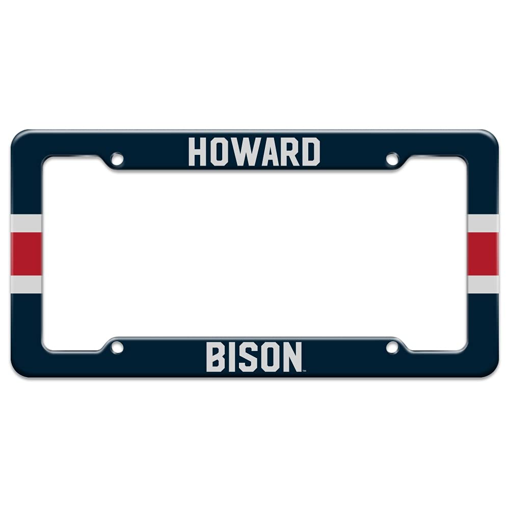 GRAPHICS & MORE Howard University Stripes License Plate Tag Frame