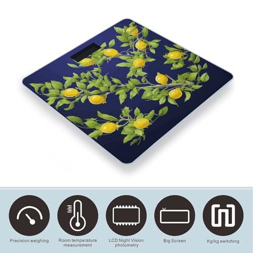 Balanza Digital de Baño FekiLoot con Plataforma Antideslizante miniatura 3