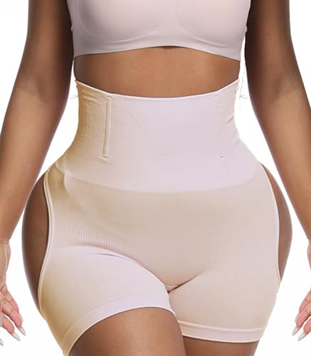 Image of Sliot Butt Lifter Panties for Women Body Shaper Tummy Control Butt Lifter Shapewear Waist Trainer with Butt Lift Underwear