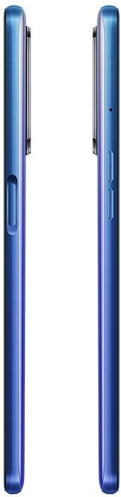 Realme 6 (64GB, 4GB) 6.5" 90Hz Display, 30W Fast Charge, MediaTek Helio G90T, GSM Unlocked Global 4G LTE (T-Mobile, AT&T, Metro) International Model - RMX2001 (64GB SD Bundle, Comet Blue)