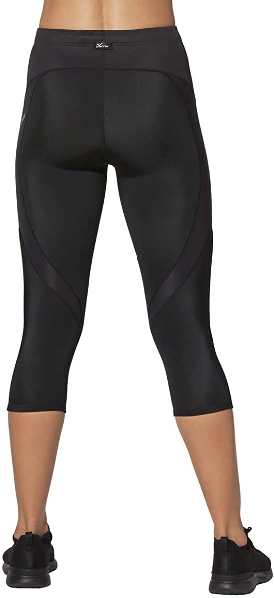 CW-X Damen Capri Stabilyx Gelenkstütze 3/4 Capri Kompressionsstrumpfhose