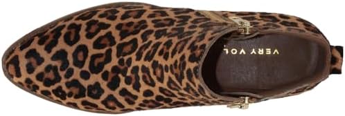 Very Volatile Women's Bootie Ankle Boot, Tan Leopard, 7.5 | Image 3