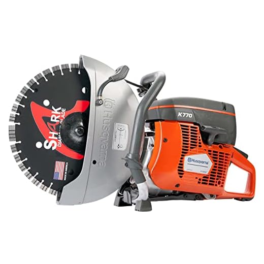 Husqvarna K770 + 1 Shark Blade