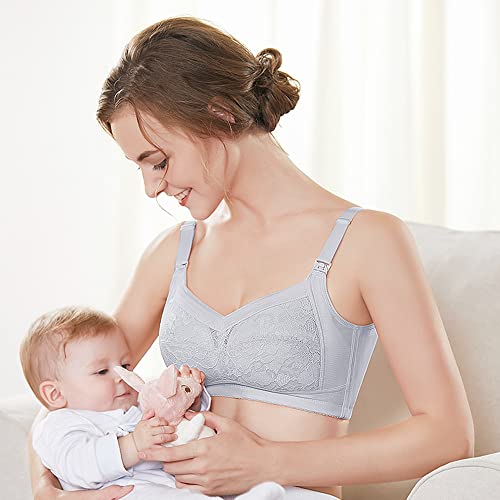 Soutien-gorge d'allaitement à clipser et sans couture WENJUN pour un maintien idéal - 4