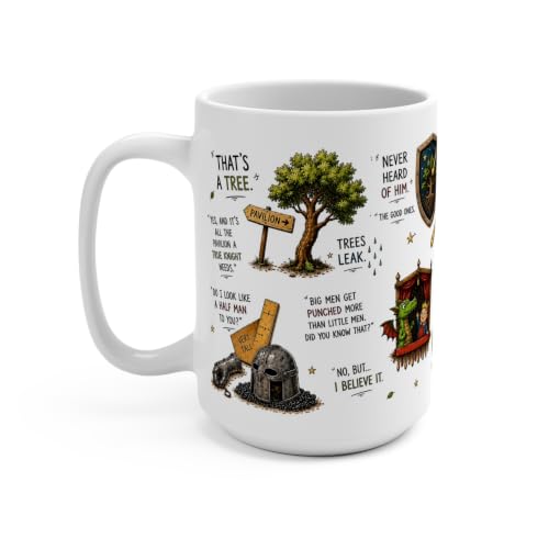 The Pavillion Hedge Knight Dunk Egg TV Show Quotes Merchandise Mugs Gifs (Ships from USA, takes 8-10 days.) (15o)
