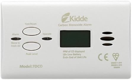 Kidde 7DCOC Premium Carbon Monoxide Alarm with Digital Display