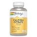 Solaray Calcium Citrate Capsules, 1000mg, 120 Count