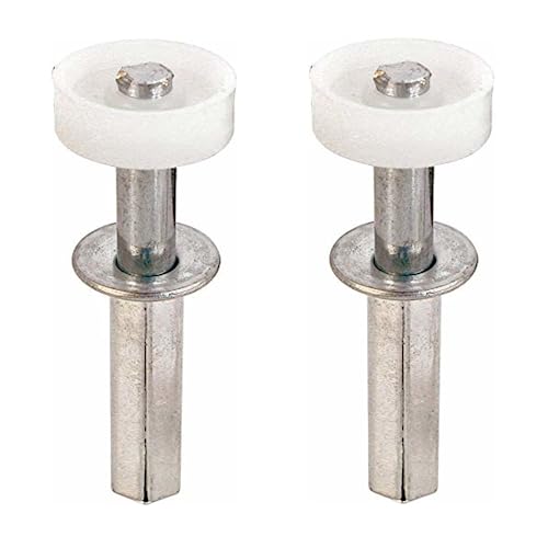 Newlifeapp 9-1135 (Pack de 2) Pivot Superior Premium para Puertas Bi-Fold con Rueda Rodante de 7/8" miniatura 1