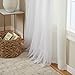 TOWN & COUNTRY LUXE Talia Double Layer Indoor Curtains, Sheer and Room Darkening Blackout, Grommet Top, Energy Efficient, 2-Pack Set, 52