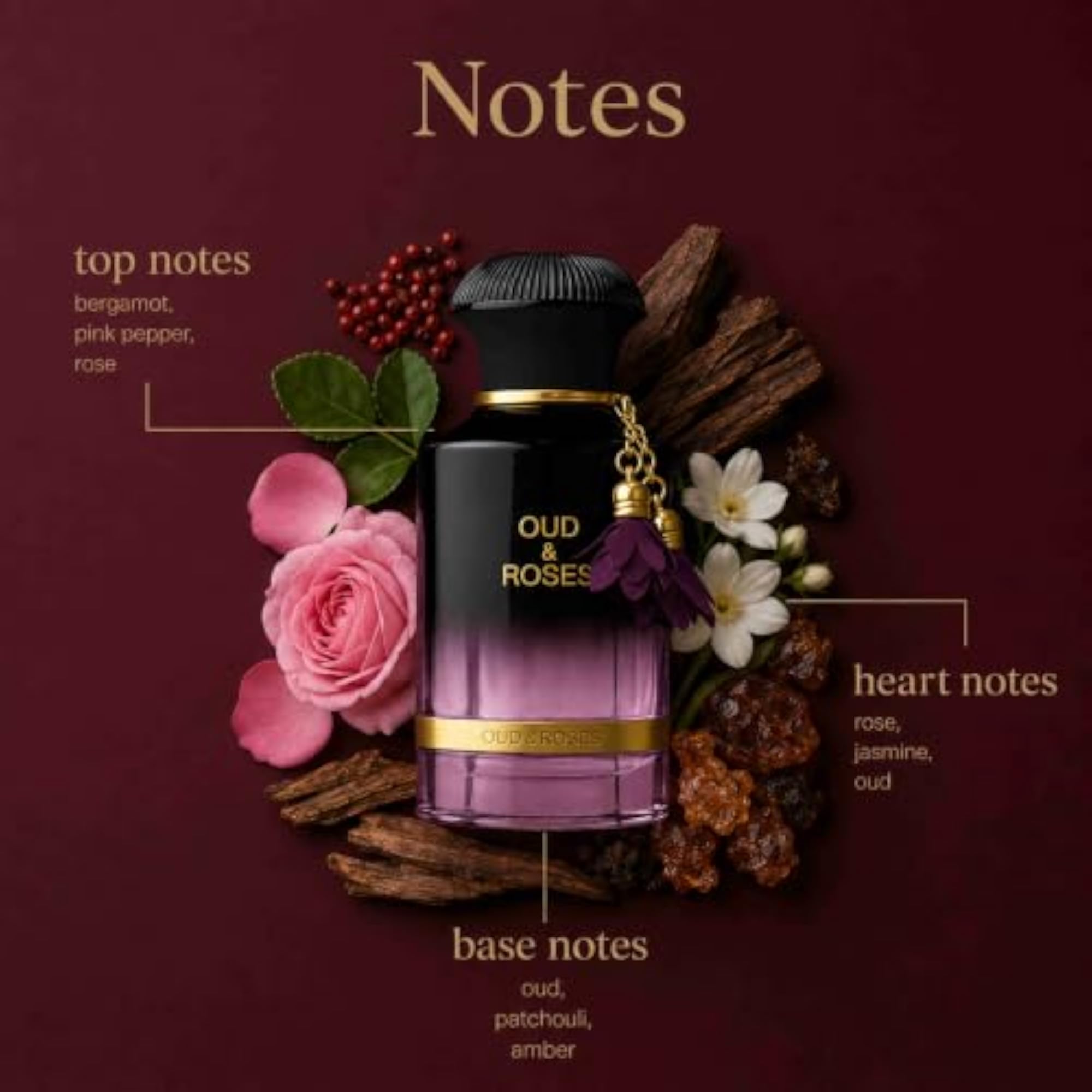 Magnificent Oud & Roses Eau De Parfum 60ml