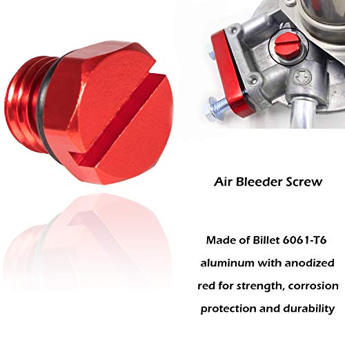 Fuel Filter Head Primer Seal Rebuild Kit & Air Bleeder Screw For 2001-2013 Gm Duramax Fuel Filter Housing #TOP1