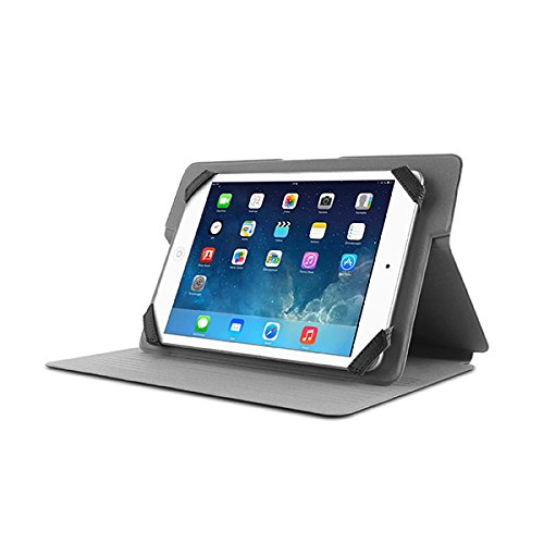 PURO UNIBOOK89SILKGREY - Custodia per tablet da 22,6 cm (8,9) a libro grigio – Custodie per tablet (Folio, Universale, 22,6 cm (8,9), grigio