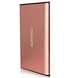 500GB External Hard Drive Portable - Maxone Ultra Slim 2.5'' External HDD USB 3.0 Compatible with PC, Laptop, Rose Pink