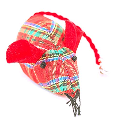 Pet Palace MacMouse, el juguete de hierba gatera de ratón escocés súper fuerte