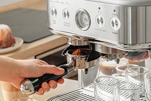 Cafetera automatica con molinillo Sencor SES 6010SS de acero inoxidable y gran capacidad 7