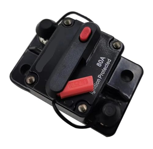 Disjoncteur voiture et porte-fusible automatique 300A pour protection surcharge batterie 12V