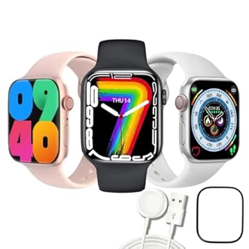 Smartwatch Série 9 W29, Feminino e Masculino, Original, NFC, GPS, 2024 (Ouro rosê)