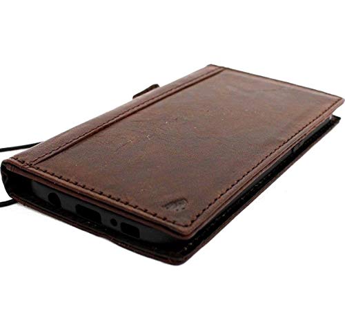 Genuine Vintage Leather Case For Samsung Galaxy S7 Edge Book Wallet Art Cover Cards Slots Handmade Retro Slim Daviscase Il #TOP1