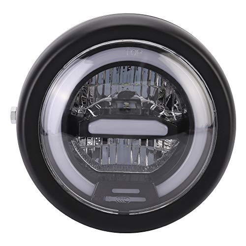 Gorgeri Universal LED Motorcycle Headlight Front Light DRL Lamp Refit Accessory LED Motorcycle Light DRL Motorcycle Light(LED White light)