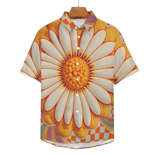 Camisa de estampado 3D regular fit para hombre adiós al calor veraniego 4