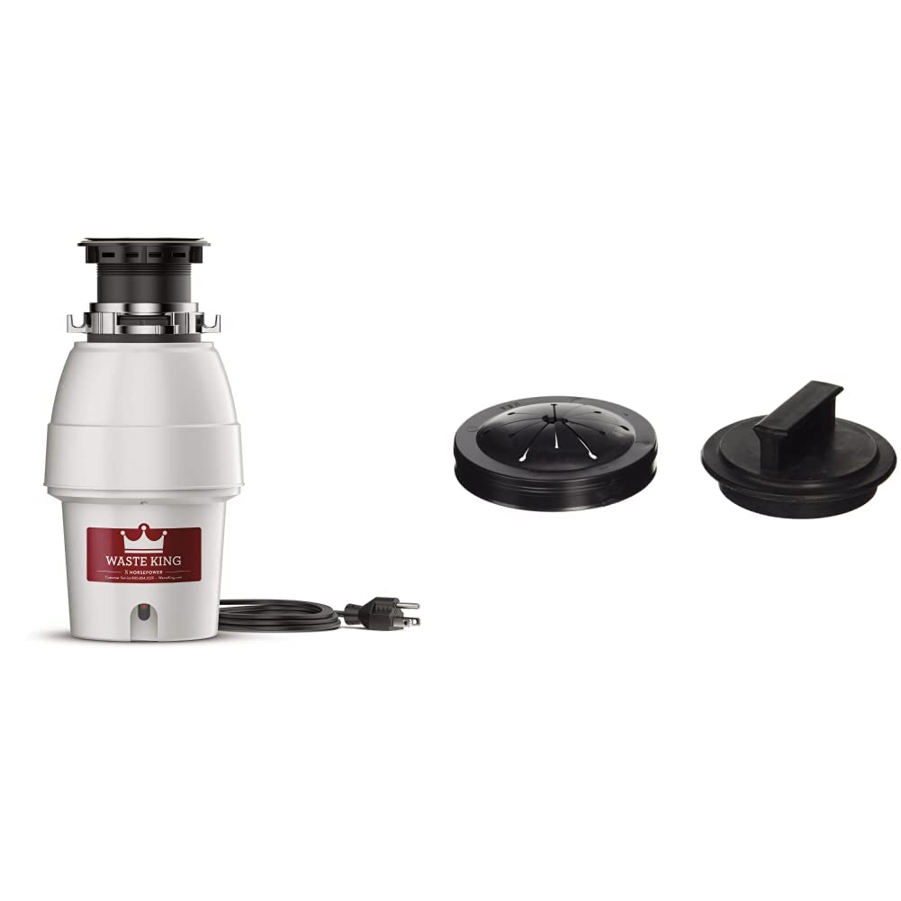 Waste King Legend Series 1/2 HP Continuous Feed Garbage Disposal with