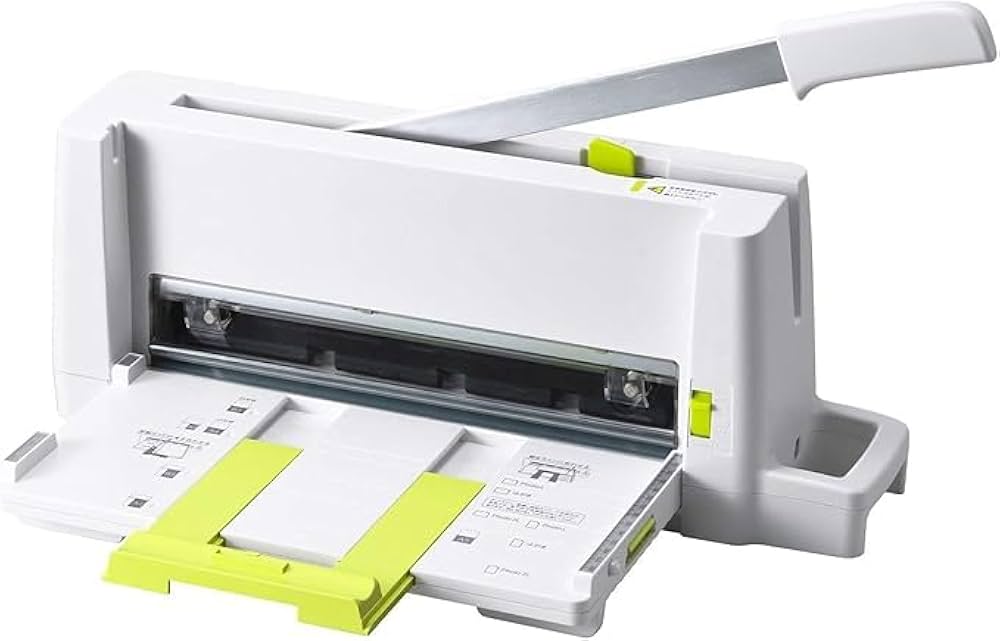 Amazon.co.jp: 裁断機 455×120×190mm 自炊 A4 コンパクト : 文房具