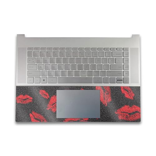 Image of Glossy Glitter Gaming Skin Compatible with HP Envy x360 16 inch (2023) - Kiss Me - Premium 3M Vinyl Protective Wrap Decal Cover - Easy to Apply | Crafted in The USA by MightySkins