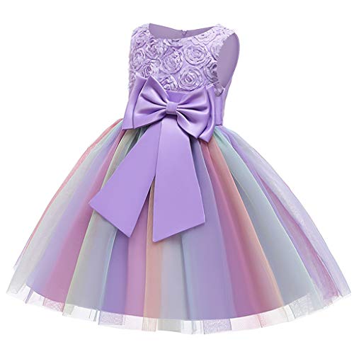 Vestido infantil floral para madrinha de casamento e festa de aniversário para meninas de 12 a 18 me