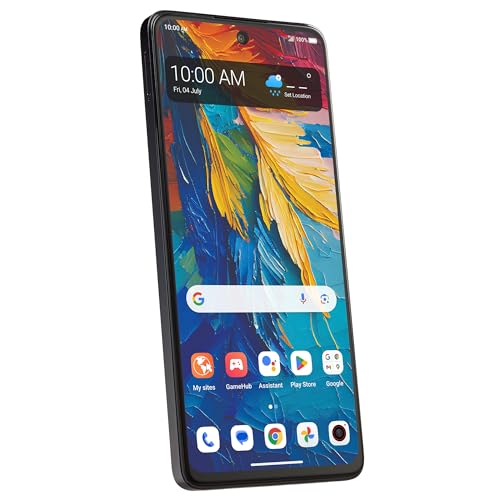 Image of Verizon Prepaid Alcatel 50 XL NXTPAPER 5G (T704), 128GB, 50MP Triple Camera, 6.6 inch FHD+ Paper-Like Display, 5010mAh Battery, Android Smartphone - Locked to Verizon - Space Blue