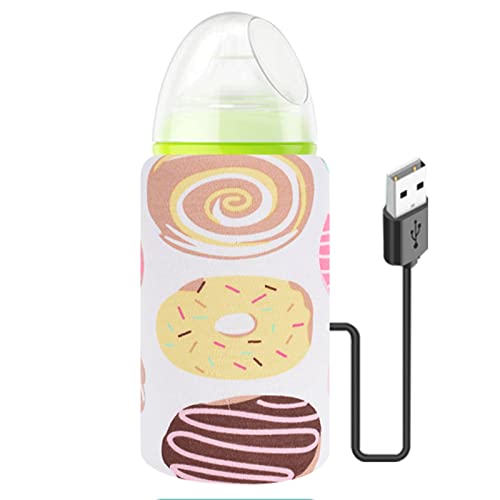 Aquecedor De Mamadeira Portátil Usb,tampa De Armazenamento Do Aquecedor De Viagem De Leite,Termostat