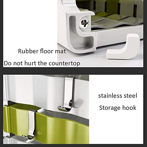 Kitchen Utensils Knife Storage Organizer And Holder, Kitchen Knives Block Organizer With Sticky Adhesive Keeps Your Knife Collection In One Place Individual Knife Holder #TOP5